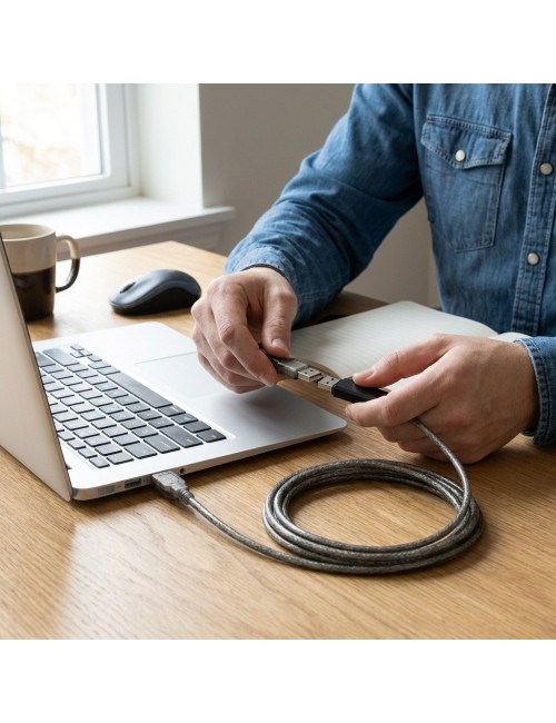 Extensión Cable Usb 2.0 5 Metros Alta Velocidad M A H