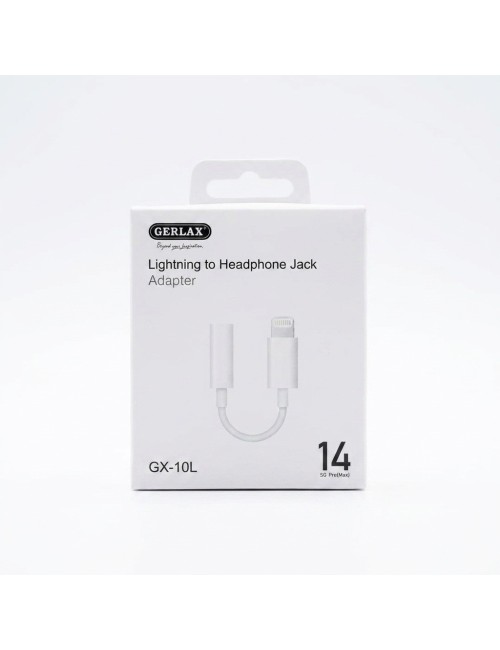 Adaptador Lightning A Jack 3.5mm Gx-10l