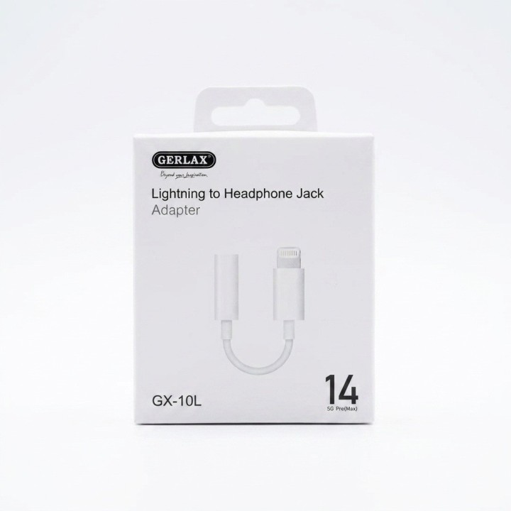 Adaptador Lightning A Jack 3.5mm Gx-10l