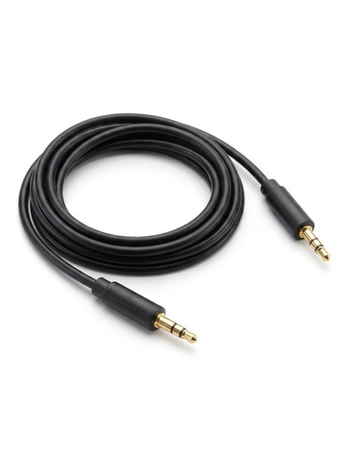 Cable Auxiliar X5b 3.5mm Hi-res Audio 1 Metro Negro