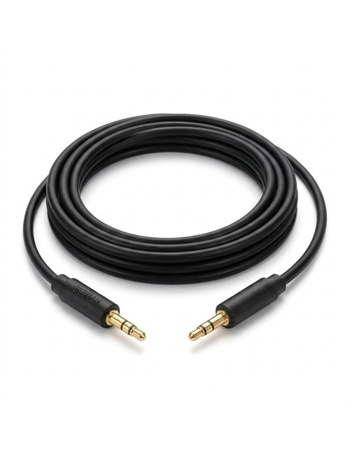 Cable Auxiliar X5b 3.5mm Hi-res Audio 1 Metro Negro