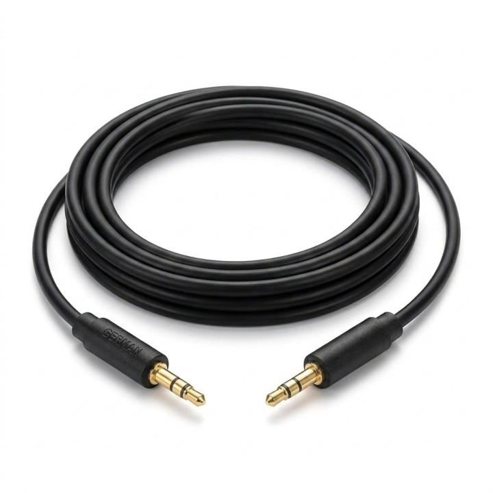 Cable Auxiliar X5b 3.5mm Hi-res Audio 1 Metro Negro