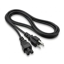 Cable Poder Trébol Cargador Laptop Portatil 3 Pines
