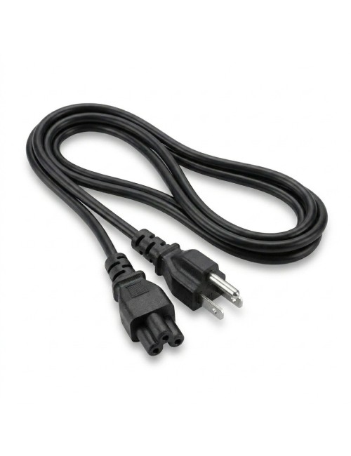 Cable Poder Trébol Cargador Laptop Portatil 3 Pines