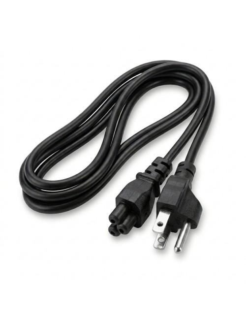 Cable Poder Trébol Cargador Laptop Portatil 3 Pines