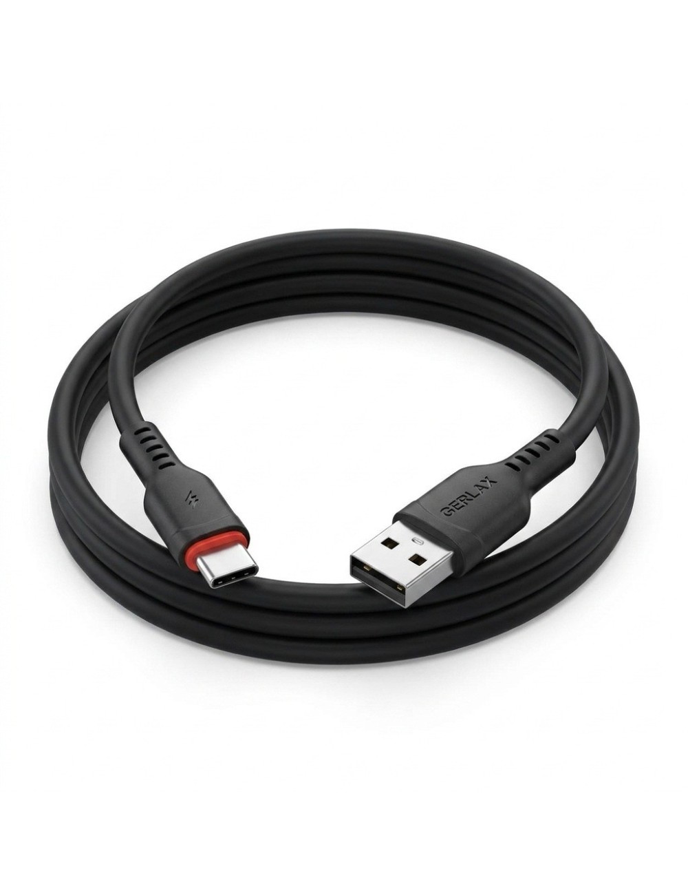 Cable Tipo C D7t 5a Silicona Suave 1m Carga Rápida