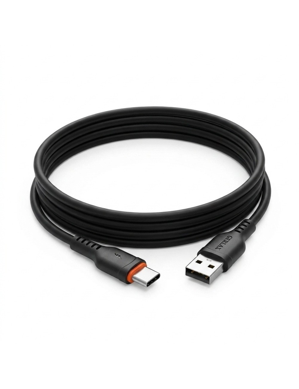 Cable Tipo C D7t 5a Silicona Suave 1m Carga Rápida