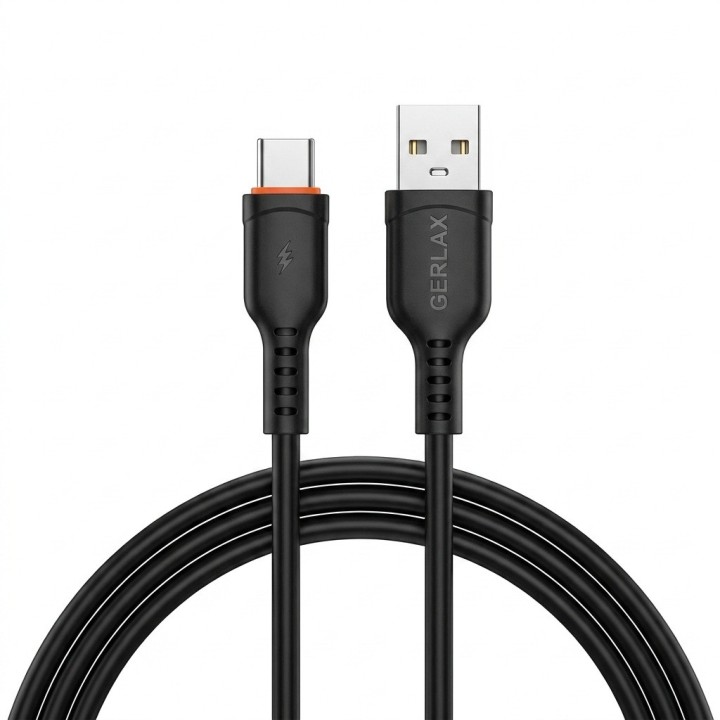 Cable Tipo C D7t 5a Silicona Suave 1m Carga Rápida
