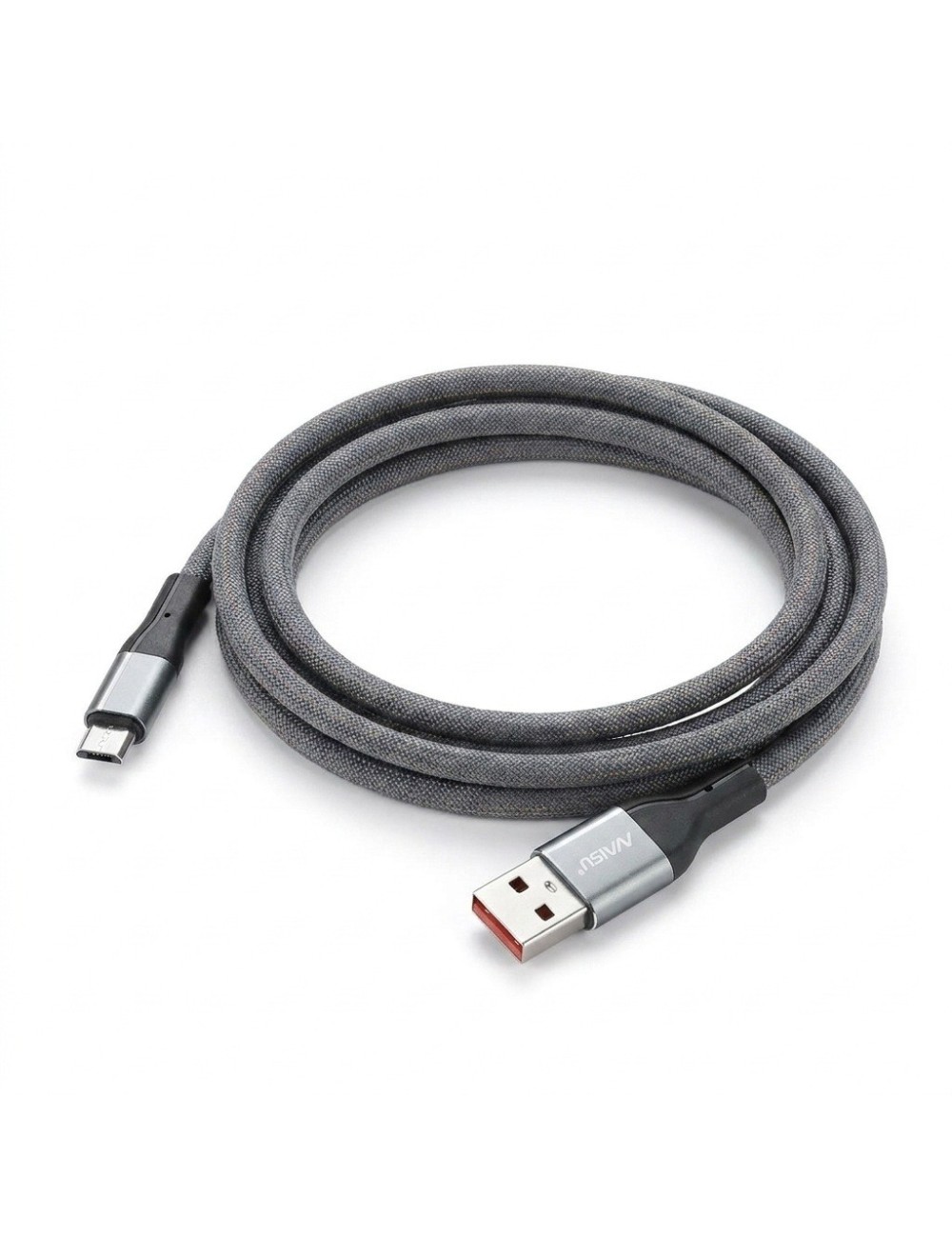 Cable Usb A Tipo C Ns-08 1 Metro Trenzado Carga Rápida