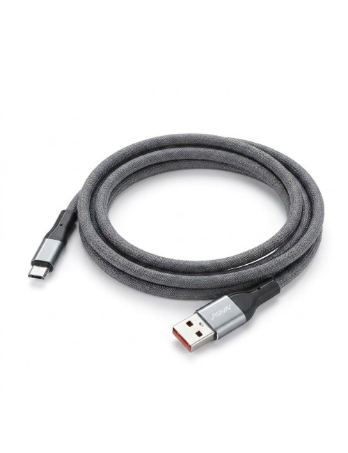 Cable Usb A Tipo C Ns-08 1 Metro Trenzado Carga Rápida