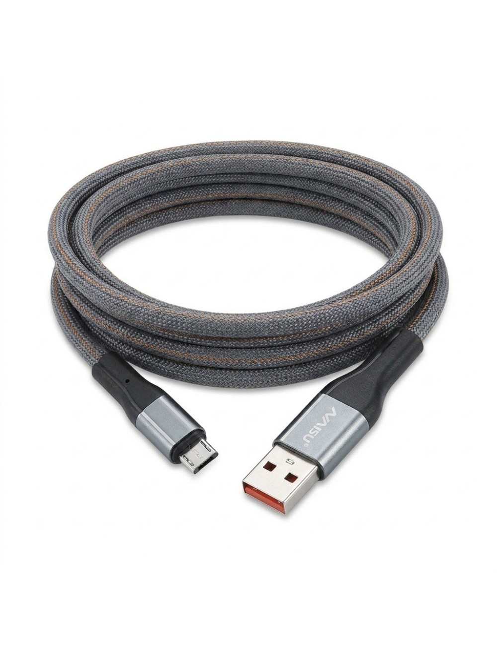 Cable Usb A Tipo C Ns-08 1 Metro Trenzado Carga Rápida