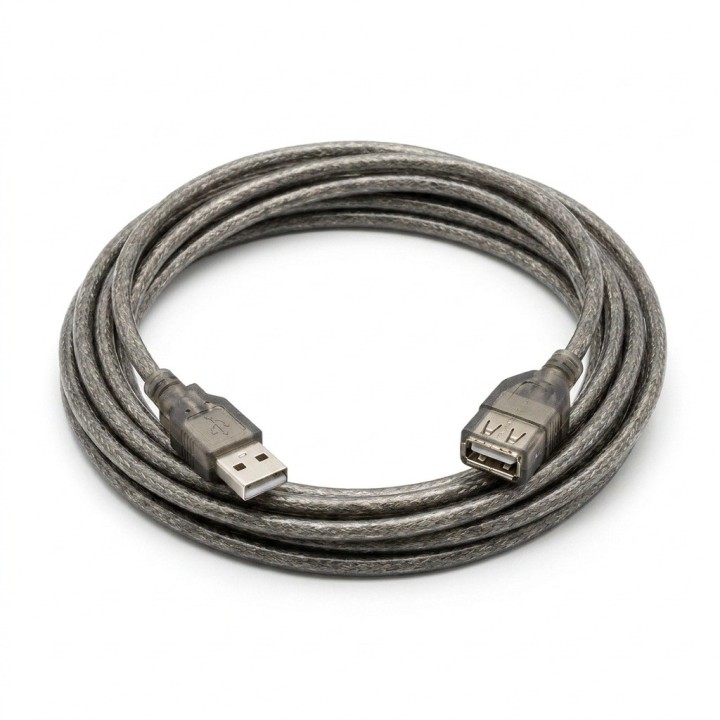 Extensión Cable Usb 2.0 3 Metros Alta Velocidad M A H