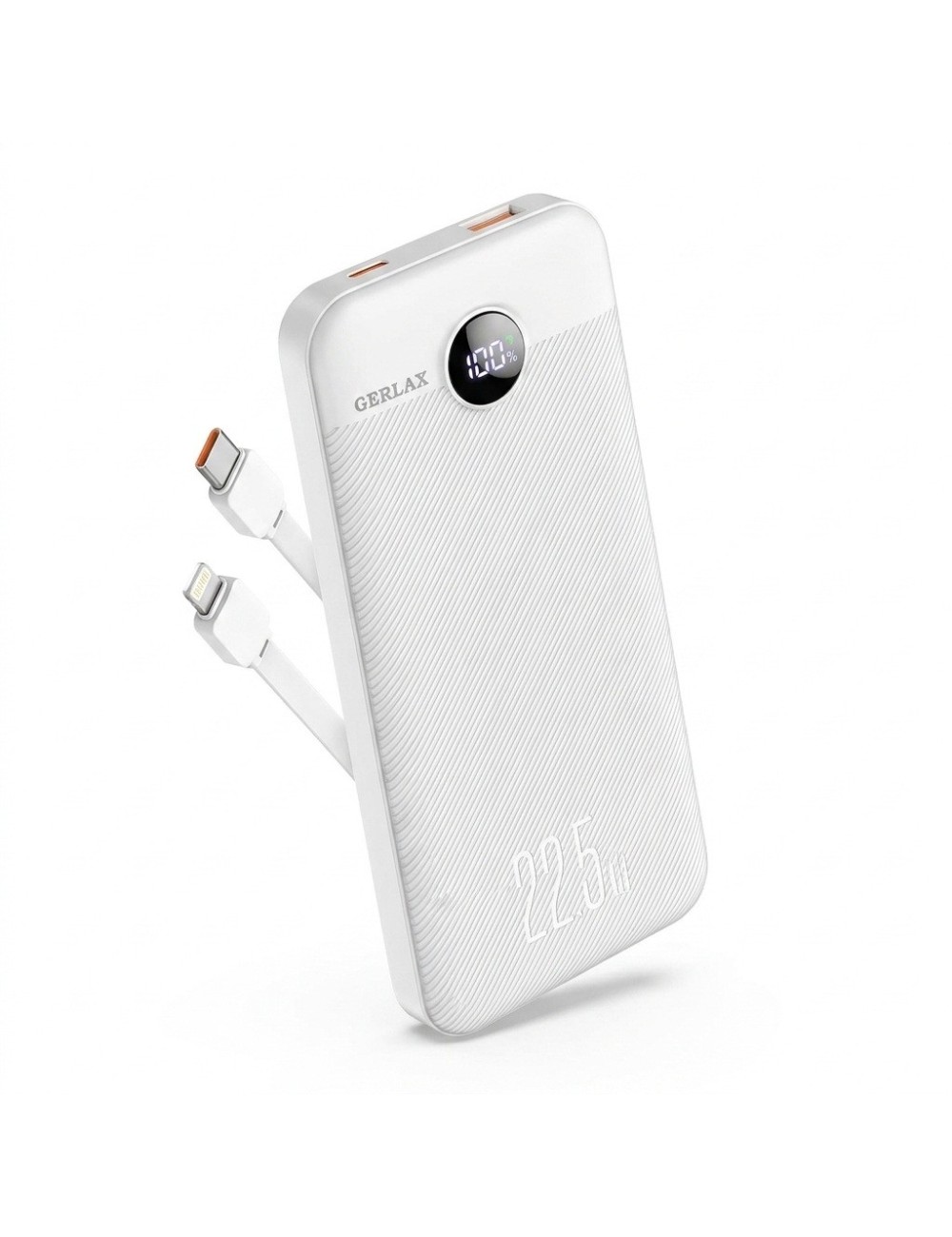 Power Bank P118p 10000mah 22.5w Cables Incorporados