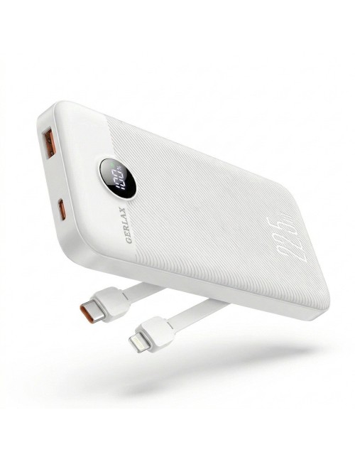 Power Bank P118p 10000mah 22.5w Cables Incorporados