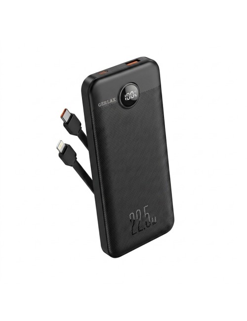Power Bank P118p 10000mah 22.5w Cables Incorporados