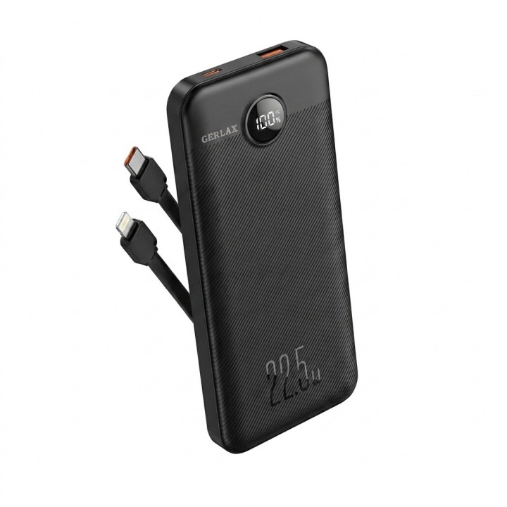 Power Bank P118p 10000mah 22.5w Cables Incorporados