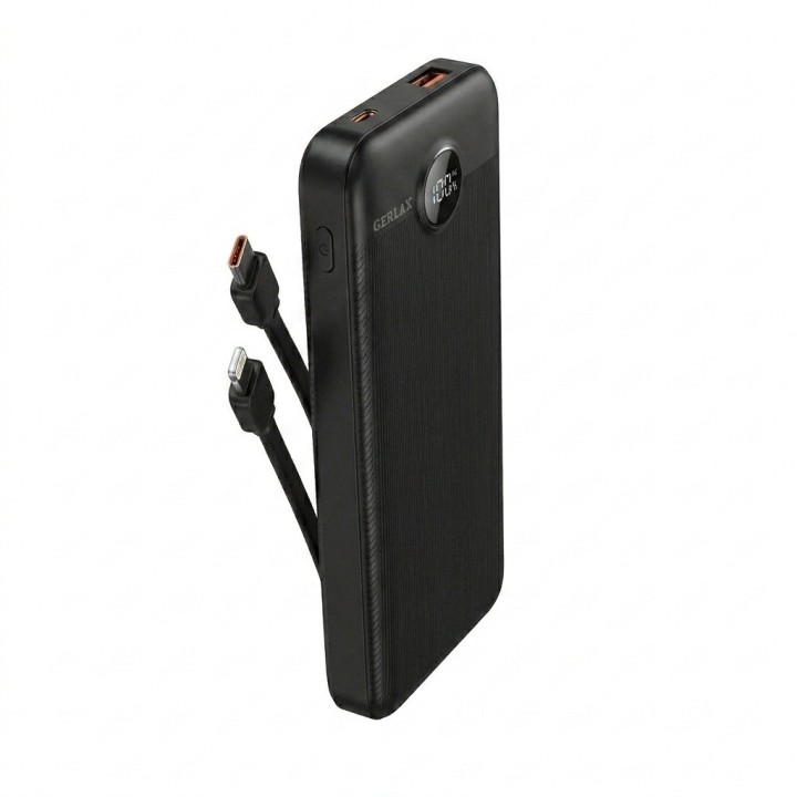 Power Bank P118p 10000mah 22.5w Cables Incorporados