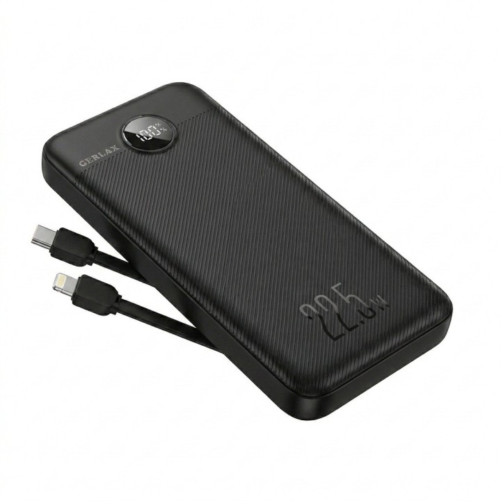 Power Bank P118p 10000mah 22.5w Cables Incorporados