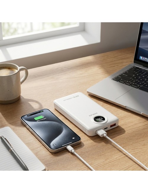 Power Bank P112p 10000mah 22.5w Carga Rápida Digital