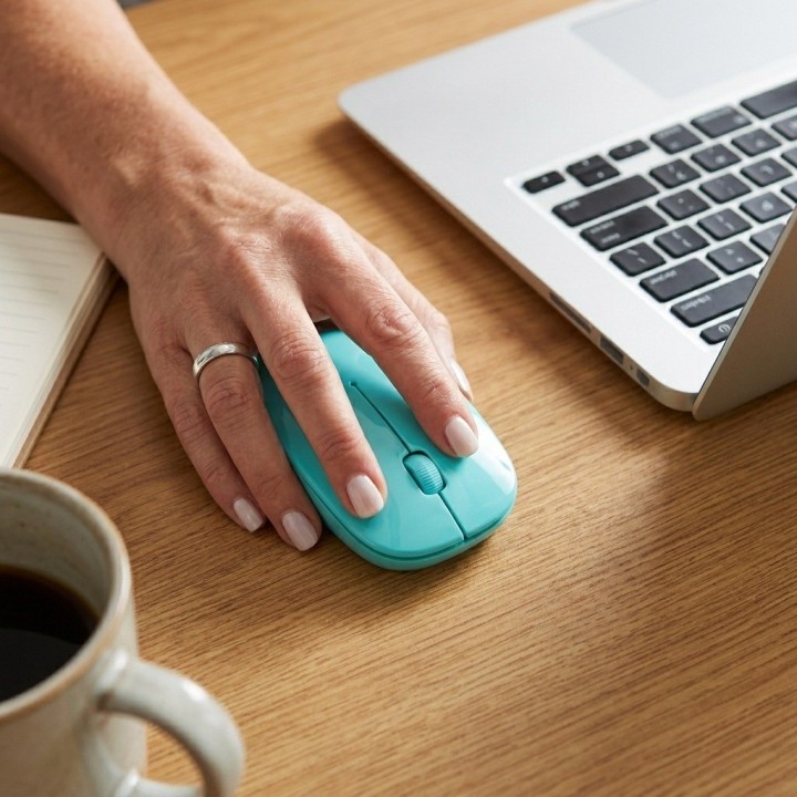 Mouse Inalámbrico 2.4ghz Óptico 1600 Dpi Ergonómico 4 Botone