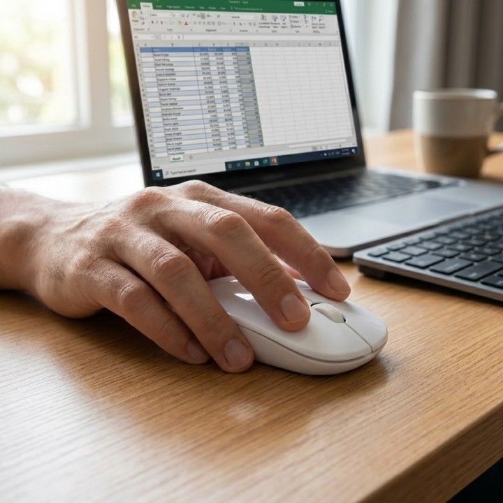 Mouse Inalámbrico 2.4ghz Óptico 1600 Dpi Ergonómico 4 Botone