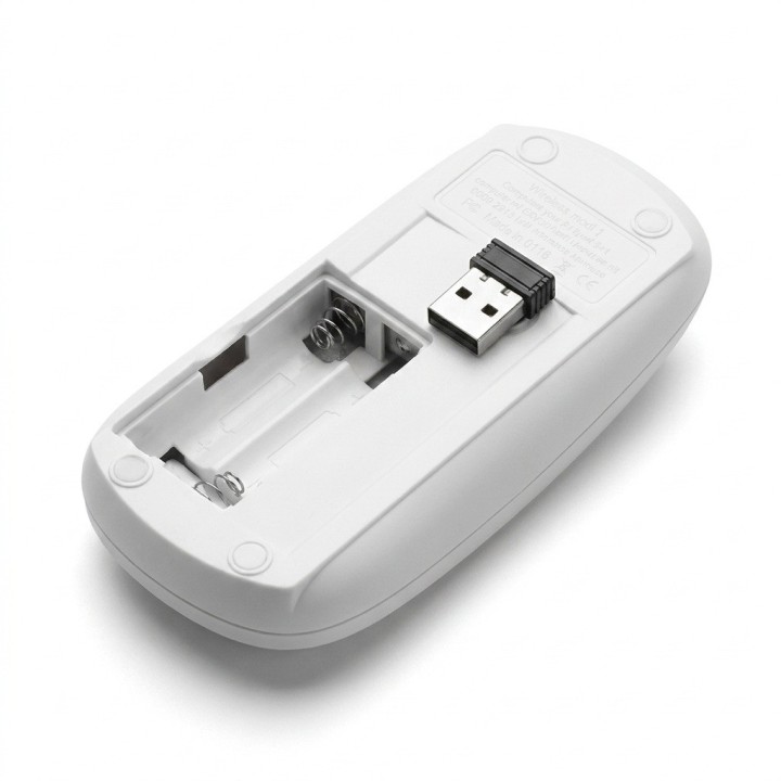 Mouse Inalámbrico 2.4ghz Óptico 1600 Dpi Ergonómico 4 Botone