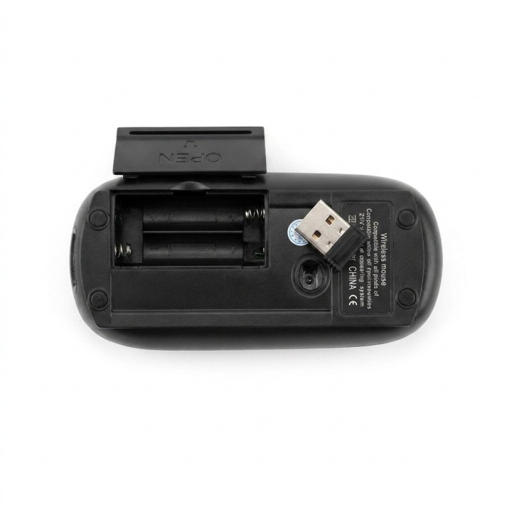 Mouse Inalámbrico 2.4ghz Óptico 1600 Dpi Ergonómico 4 Botone