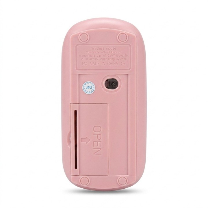 Mouse Inalámbrico 2.4ghz Óptico 1600 Dpi Ergonómico 4 Botone