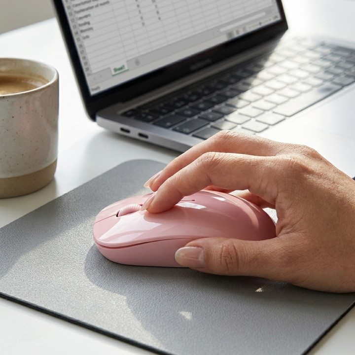 Mouse Inalámbrico 2.4ghz Óptico 1600 Dpi Ergonómico 4 Botone