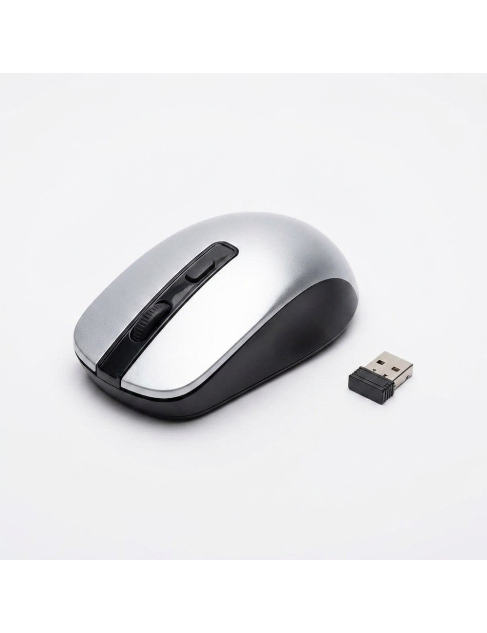 Mouse Inalámbrico 2.4ghz Óptico 1600 Dpi Ergonómico Rf-6923