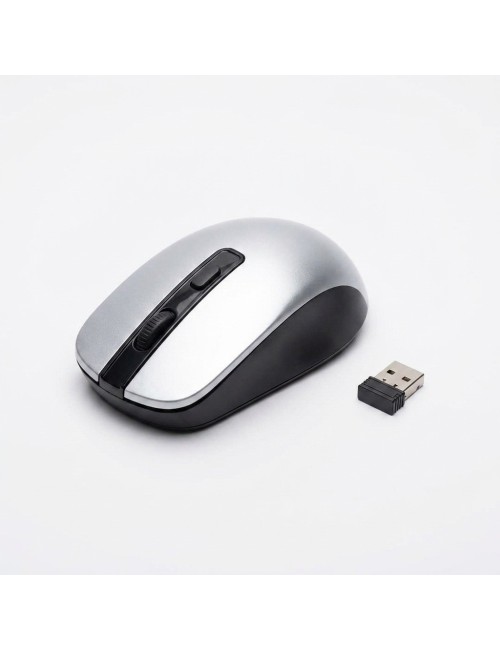 Mouse Inalámbrico 2.4ghz Óptico 1600 Dpi Ergonómico Rf-6923