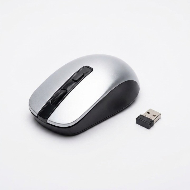Mouse Inalámbrico 2.4ghz Óptico 1600 Dpi Ergonómico Rf-6923