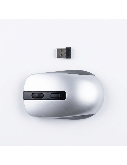 Mouse Inalámbrico 2.4ghz Óptico 1600 Dpi Ergonómico Rf-6923
