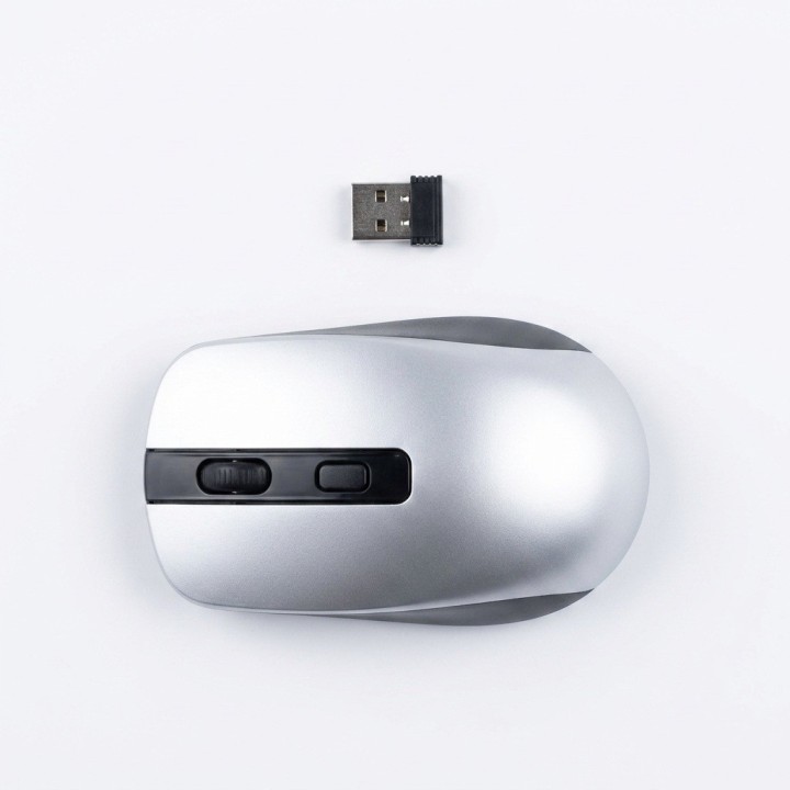 Mouse Inalámbrico 2.4ghz Óptico 1600 Dpi Ergonómico Rf-6923