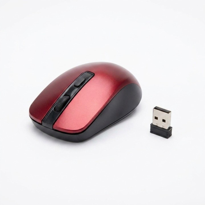 Mouse Inalámbrico 2.4ghz Óptico 1600 Dpi Ergonómico Rf-6923