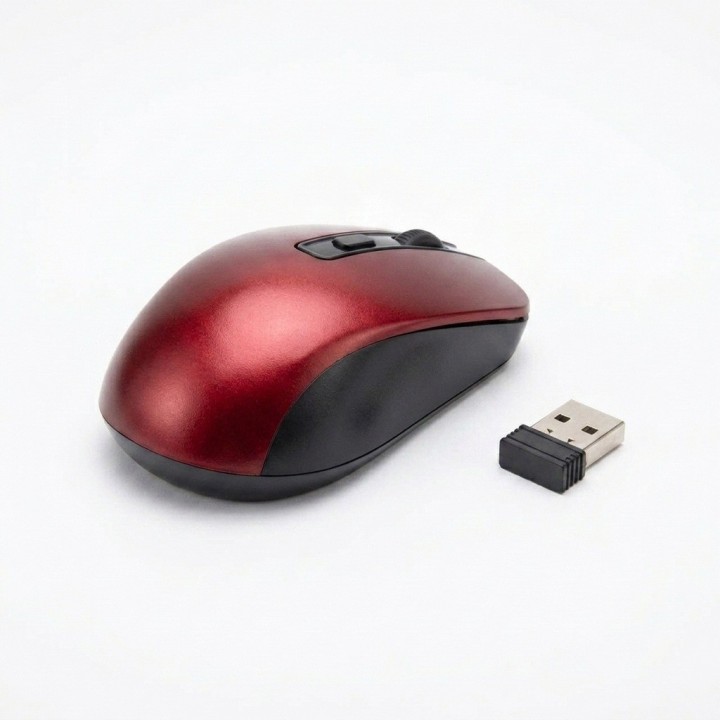 Mouse Inalámbrico 2.4ghz Óptico 1600 Dpi Ergonómico Rf-6923