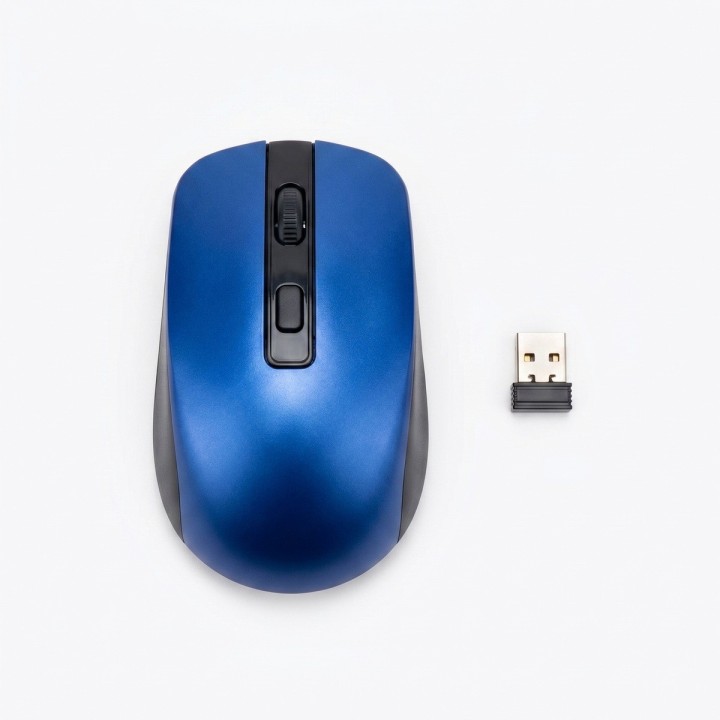 Mouse Inalámbrico 2.4ghz Óptico 1600 Dpi Ergonómico Rf-6923