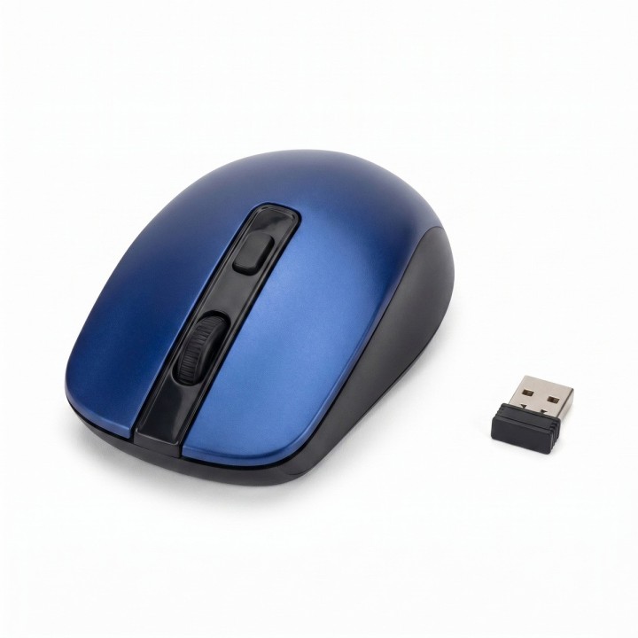 Mouse Inalámbrico 2.4ghz Óptico 1600 Dpi Ergonómico Rf-6923