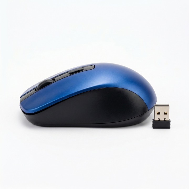 Mouse Inalámbrico 2.4ghz Óptico 1600 Dpi Ergonómico Rf-6923