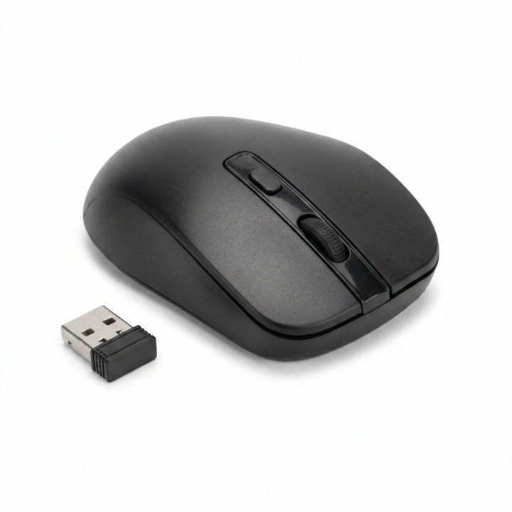 Mouse Inalámbrico 2.4ghz Óptico 1600 Dpi Ergonómico Rf-6923