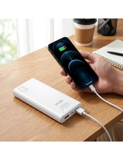 Power Bank P115 10000mah Carga Rápida 3a Aeropuerto