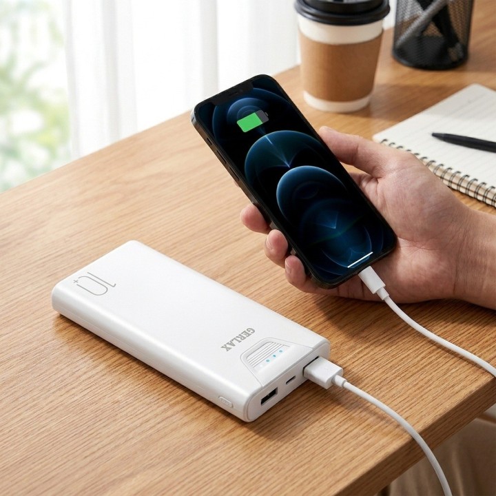 Power Bank P115 10000mah Carga Rápida 3a Aeropuerto