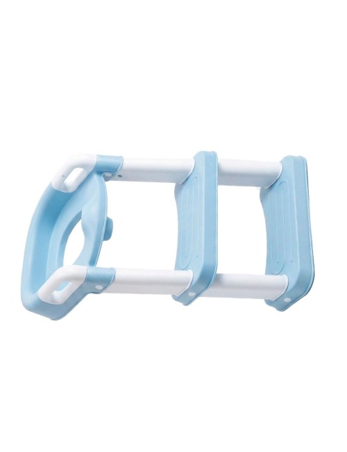 Asiento Reductor Baño Bebé Con Escalera Plegable Y Manijas