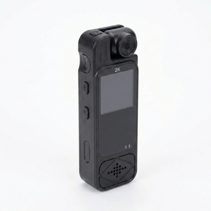 Body Cam Seguridad 2k Lente Rotativo 180° Pantalla 1.3 Cg-2k