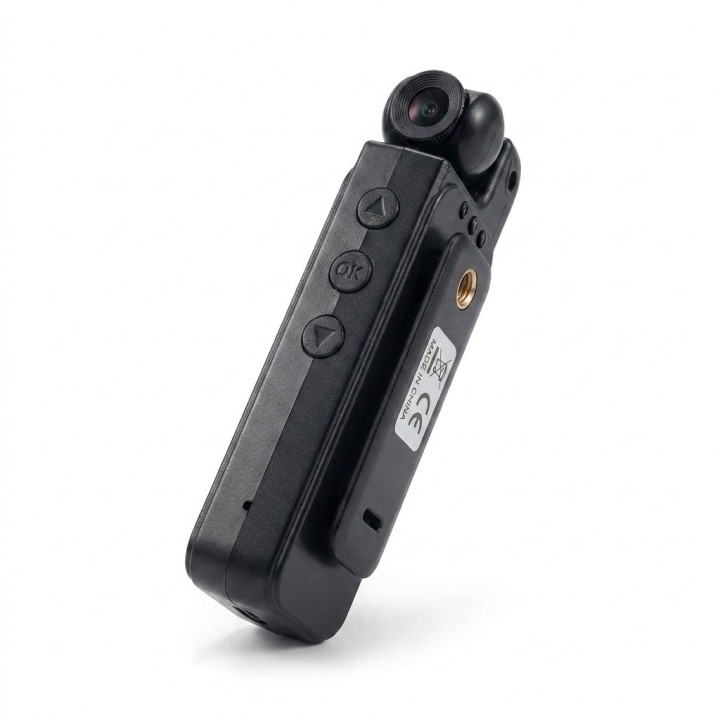 Body Cam Seguridad 2k Lente Rotativo 180° Pantalla 1.3 Cg-2k