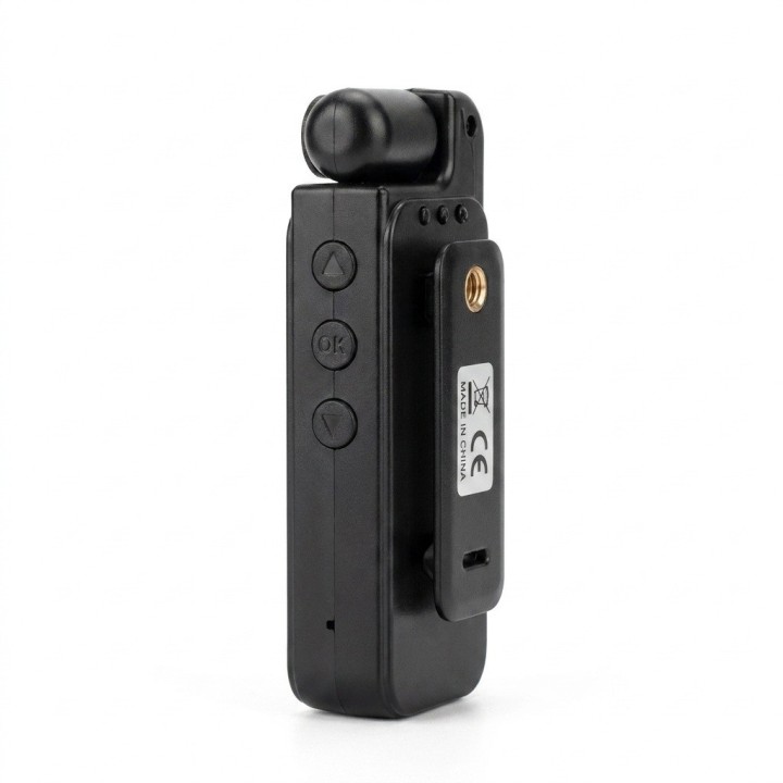 Body Cam Seguridad 2k Lente Rotativo 180° Pantalla 1.3 Cg-2k