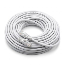 Cable De Red Ethernet Utp 30 Metros Blanco