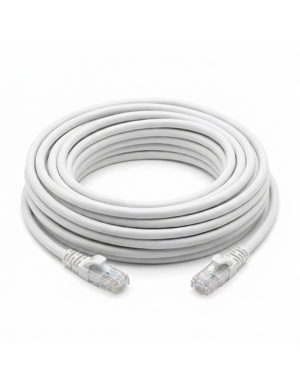 Cable De Red Ethernet Utp 30 Metros Blanco