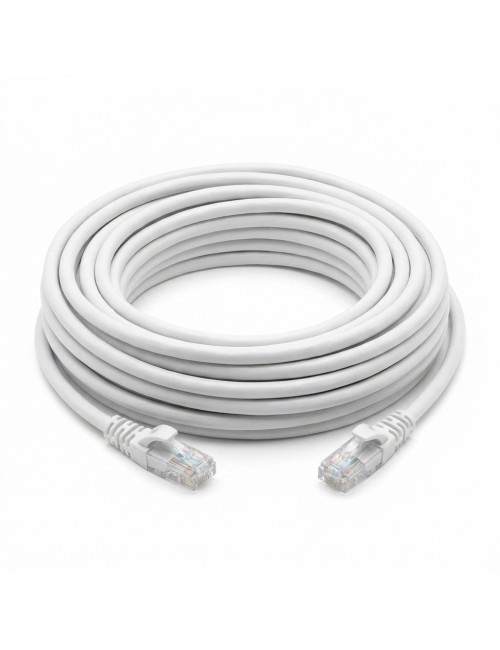 Cable De Red Ethernet Utp 30 Metros Blanco