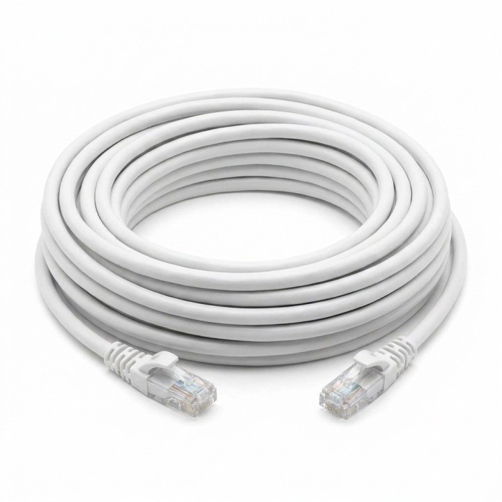Cable De Red Ethernet Utp 30 Metros Blanco